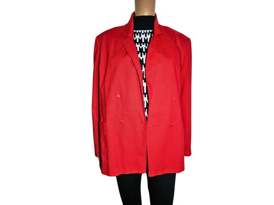 Veste vintage rouge Edinburgh