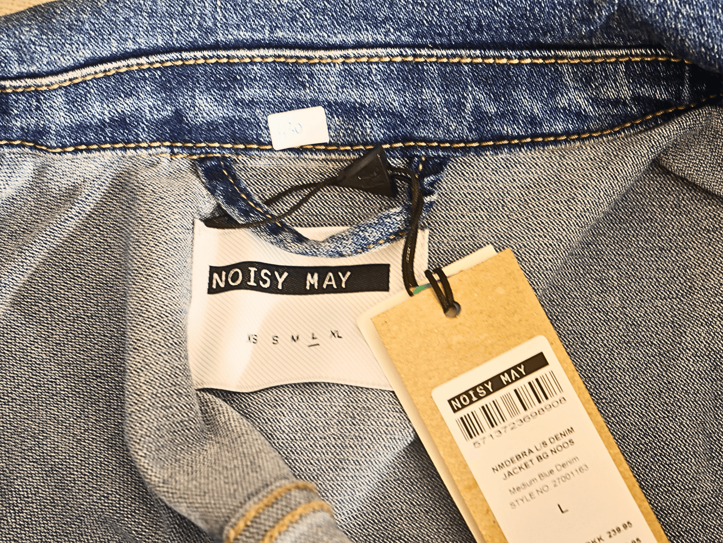 Noisy May Blue Denim Jacket