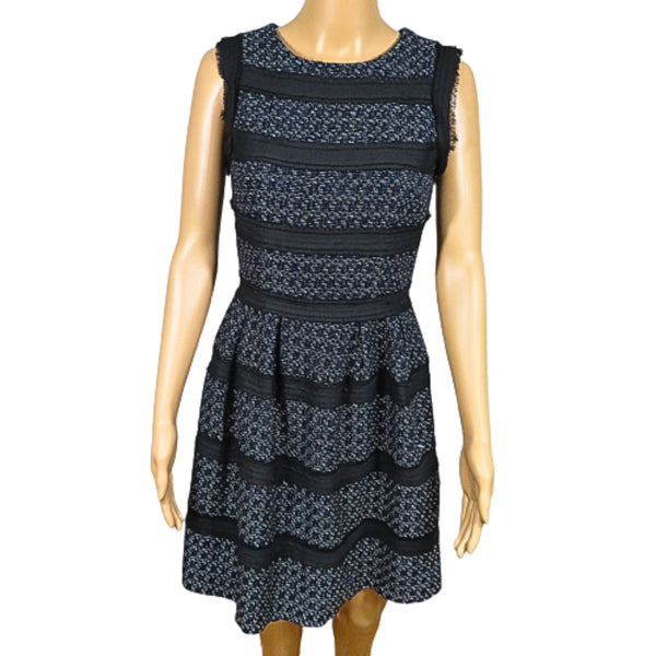 Warehouse Tweed flared dress