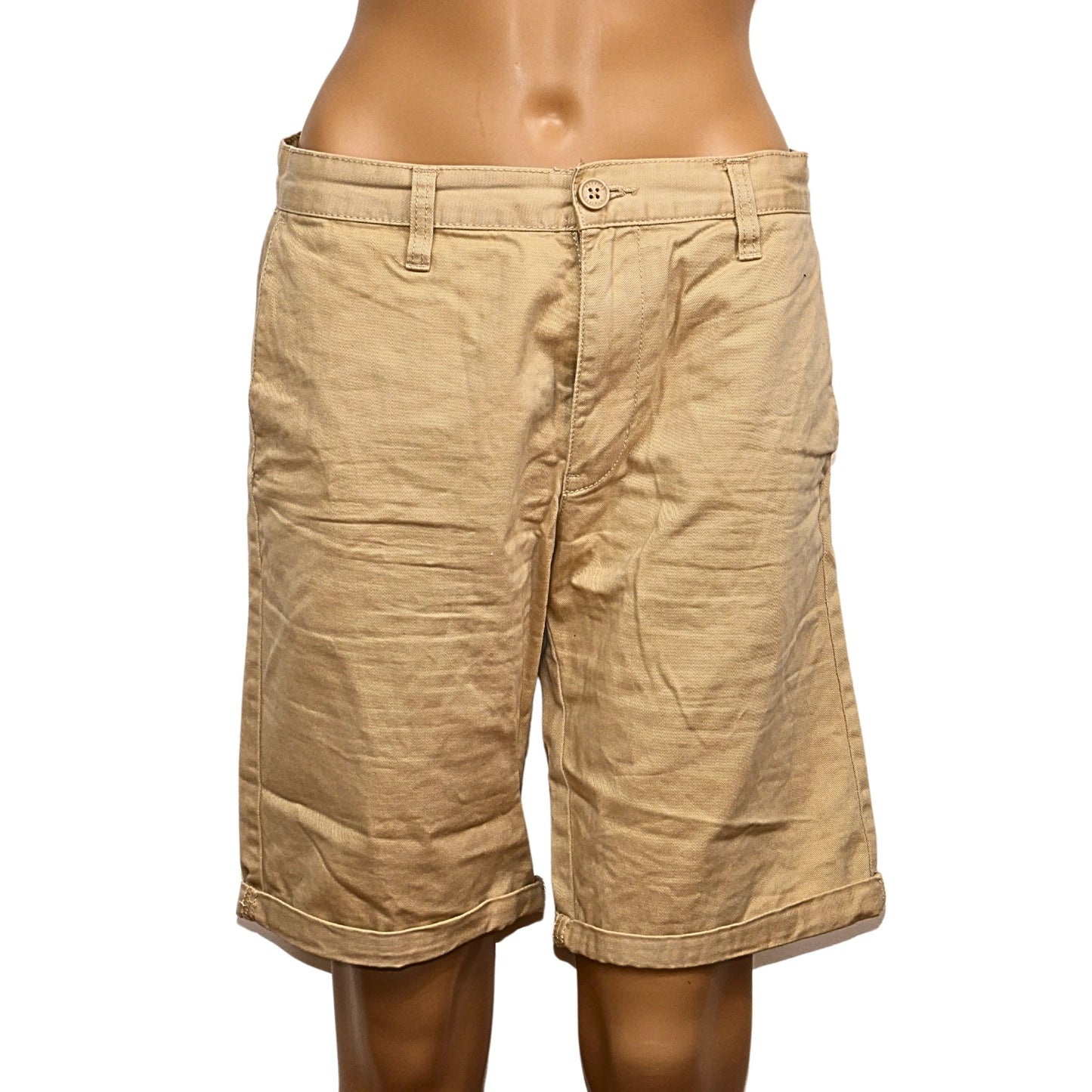 WEEKDAY Beige Bermuda shorts