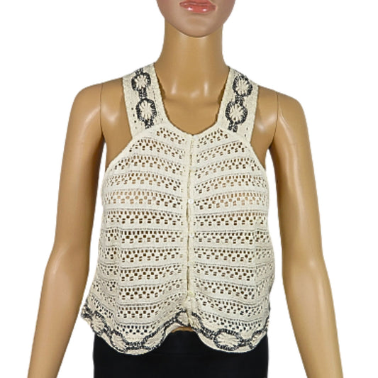 Zara Top en crochet