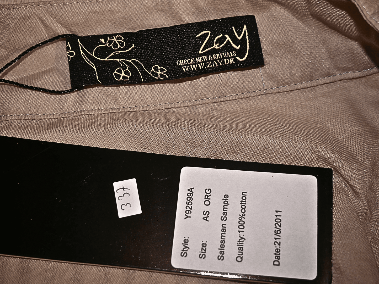 ZAY Blouse brodée pour femme