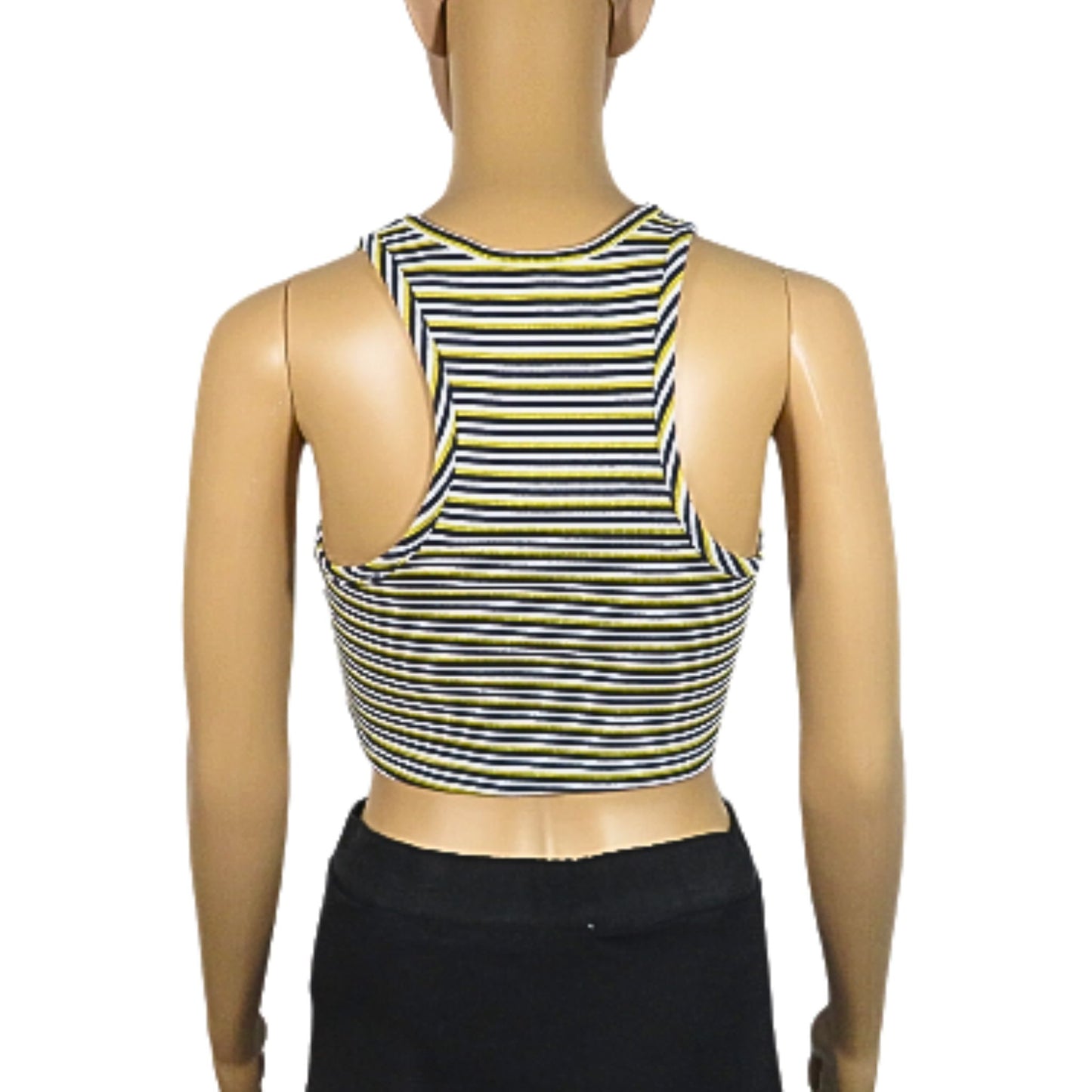 Zara Striped crop top