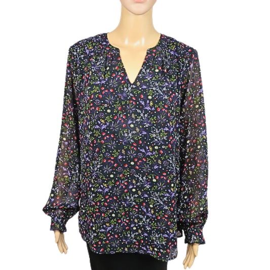 Zero Long sleeve floral blouse