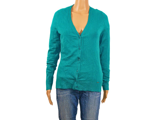 Cardigan en maille fine More&More
