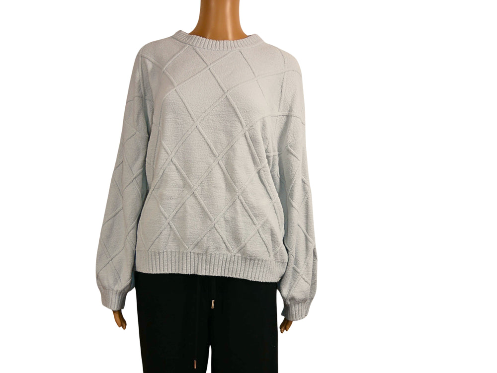 Pull en maille blanche C&A